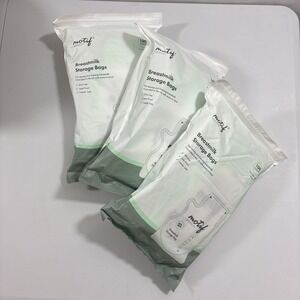 Motif Medical Breastmilk Storage Bags 8oz - Lot Of 3 - 100 Count - NEW Sealed